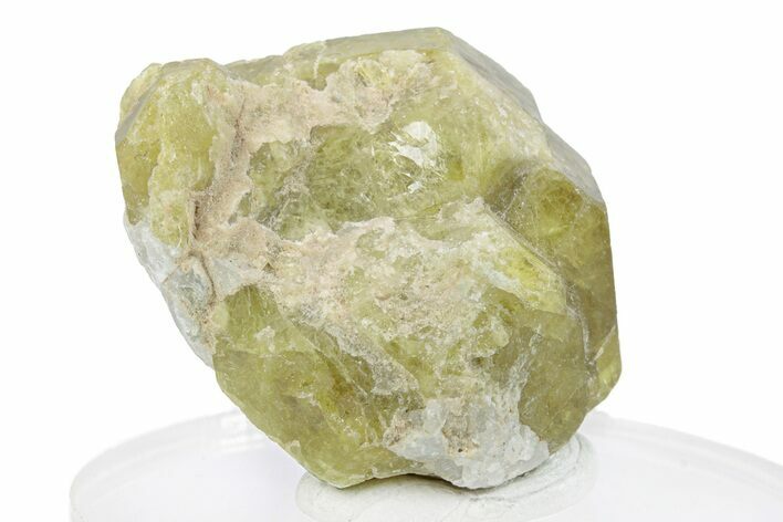 Yellow-Green Vesuvianite Crystal - Afghanistan #286840